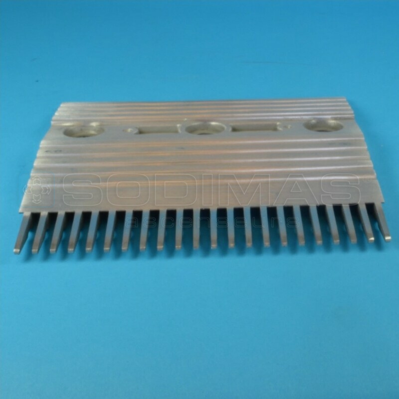 Peigne aluminium C4 - 197,4x174 mm 22 dents- compatible pour escalier mécanique RTK-B