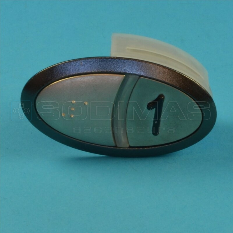 Bouton 3G gravé 1 + braille Arca 2