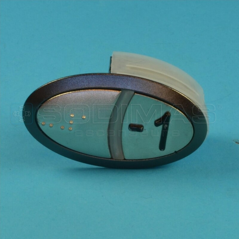 Bouton 3G gravé -1 + braille Arca 2
