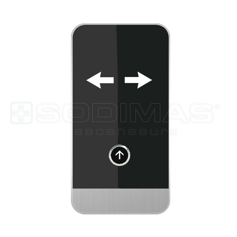 Black pad wide 1 b mont 2NO flèches lat
