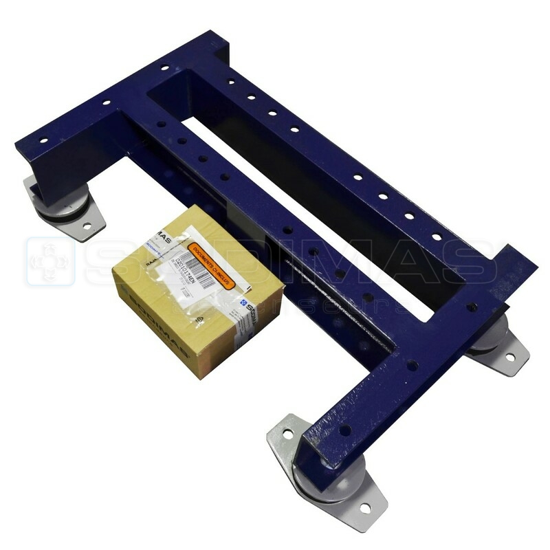 Châssis à plat TS/TA 140 avec isolations et visserie