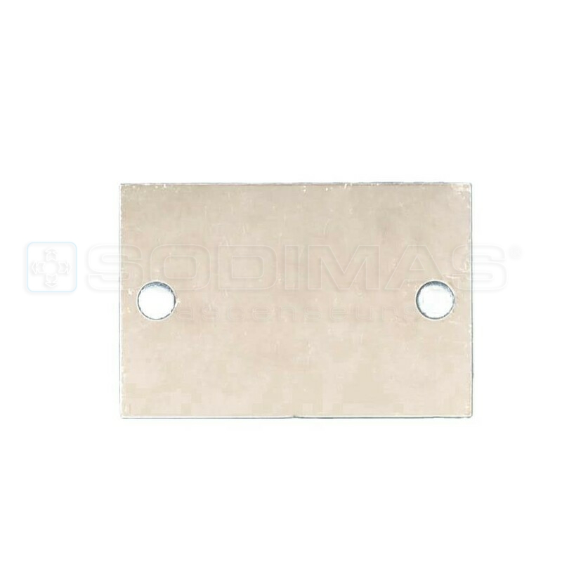 Cale ép. 1 mm pour coulisseaux tôle cabine