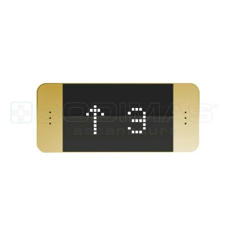 Afficheur Black Pad-V2 OR- horizontal avec gong