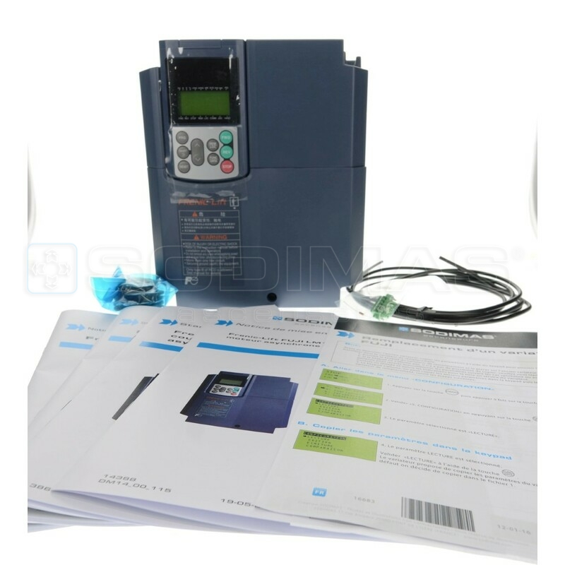 Kit variateur Fuji 1 - SD- 4 kw 380 v - SYN sin/cos