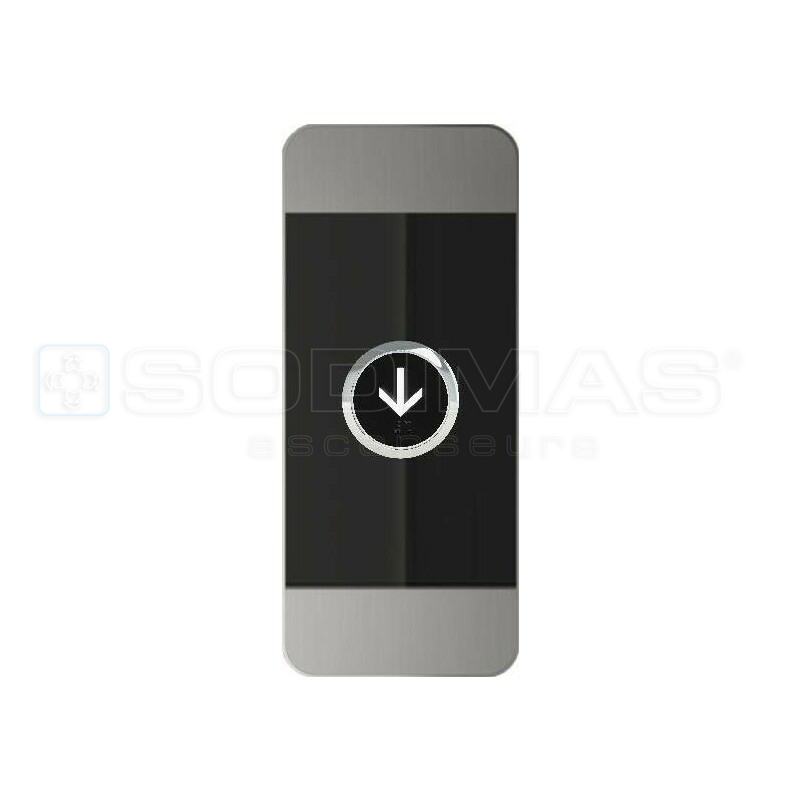 Boite palière Black Pad-V2 - 1 bouton descente , duplex